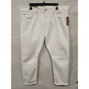 Polo Ralph Lauren Jeans NWT Varick Slim Straight 40x32 White Denim Stretch NEW